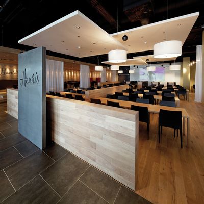 Tringles de séparation, SG 6103, Colorama 1, Room shot "Henris Restaurant & Catering BERNEXPO", Berne, Switzerland