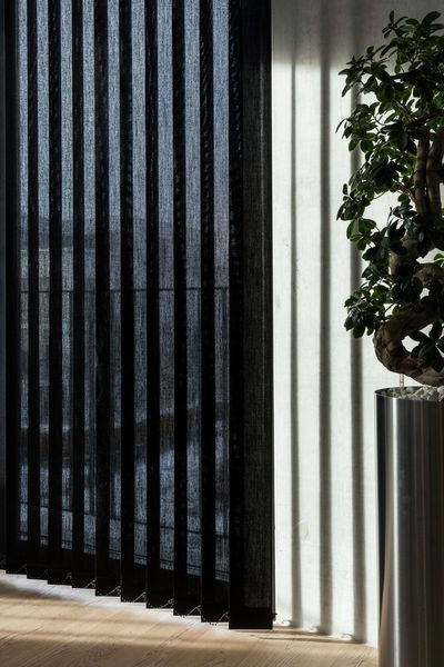 Systèmes de rideaux à bandes verticales, SG 2960, Colorama 2, Office, Bern, Switzerland