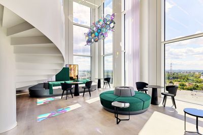 Systèmes de rideaux, SG 5600, Colorama 2, SAP Skylobby, Eschborn, Germany