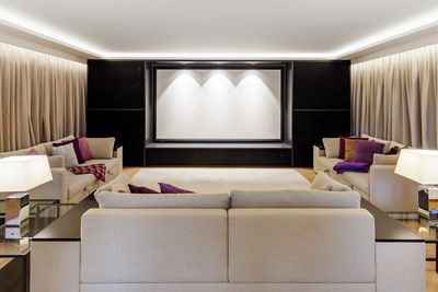 Systèmes de rideaux, SG 5600, Customer Fabrics, Villa at the lake, Lucerne, Switzerland