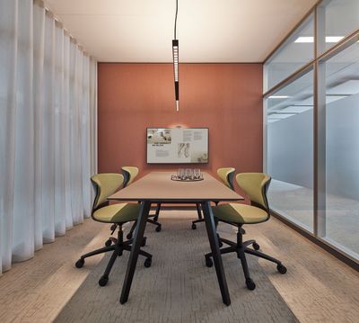 Systèmes de rideaux, SG 6970, Colorama 2 Multicolour, Targobank, Mainz, Germany