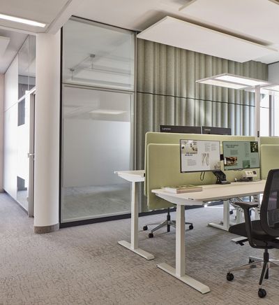 Systèmes de rideaux, SG 6970, Leviso Light, Targobank, Mainz, Germany