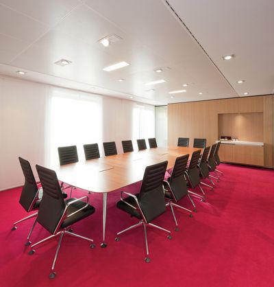 Systèmes parois japonaises, SG 2700, Colorama 1, Room shot "DLA Piper",Amsterdam, the Netherlands